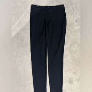 Navy and black slacks size 4.